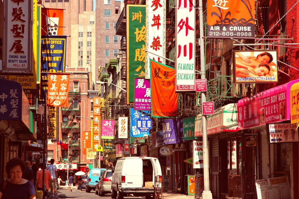 Chinatown - Nova York - Estados Unidos | Crédito: Tupungato / Shutterstock.com