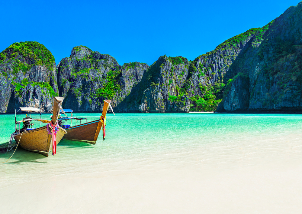 Dia Nacional da Fotografia e Dia do Fotógrafo: Maya Bay - Phi Phi Island - Tailândia | Crédito: Shutterstock