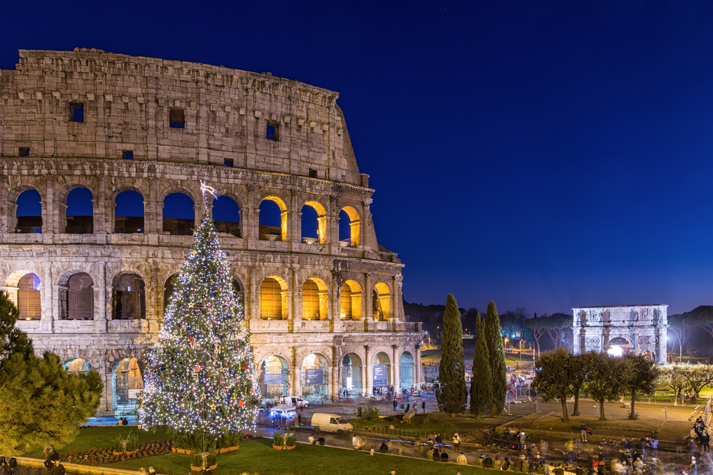 Conheça as diferentes tradições natalinas ao redor do mundo: Roma - Itália | Crédito: Shutterstock