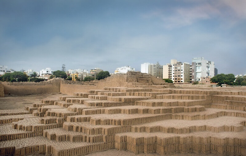 Huaca pucllana Lima Peru Crédito Viajes Pacifico