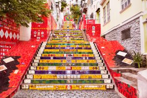 Escadaria de Selarón - Rio de Janeiro | Crédito: Shutterstock.com/Aleksandar Todorovic