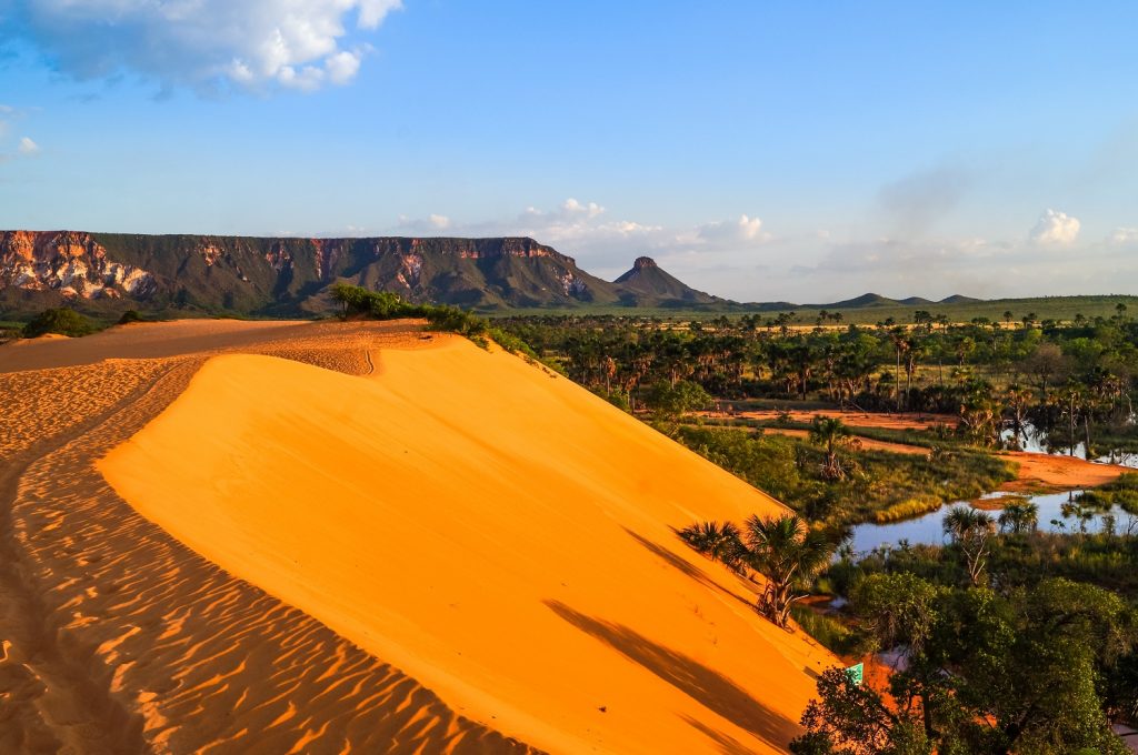 Dicas de destinos para quem quer desacelerar: tá a fim de curtir a natureza? Então vá para a bela região do Jalapão, um dos principais destinos de ecoturismo do país | Crédito: Shutterstock