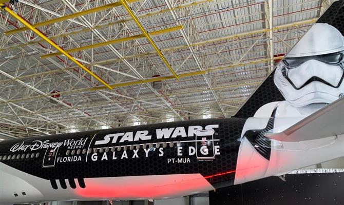 Os detalhes do Stormtrooper Plane | Crédito: Artur Luiz Andrade