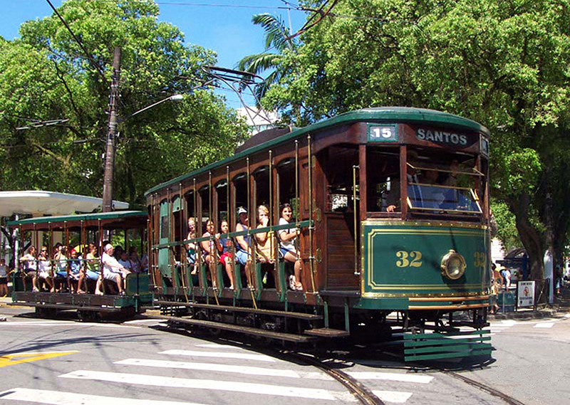 Bonde - Santos - São Paulo | Foto: Prefeitura de Santos