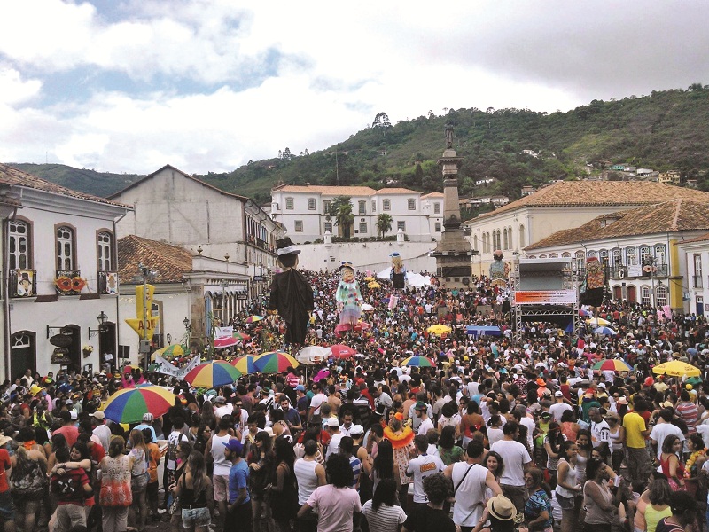 Praça Tiradentes - Minas Gerais | Crédito: Prefeitura de Ouro Preto