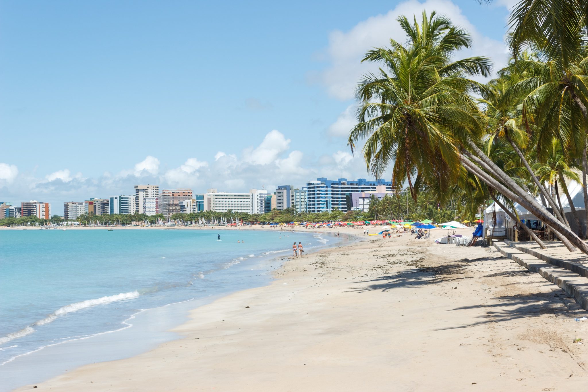 Vista da Praia de Pontas Verde - Maceió (AL) | Crédito: Shutterstock.com/Fred Cardoso