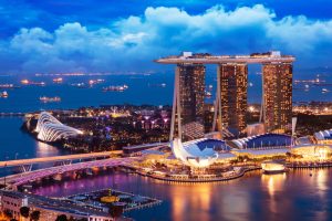 Tá a fim de curtir uma vista como essa? Então conheça Singapura no filme "Podres de ricos", mais uma opção de filmes para viajar sem sair de casa | Crédito: Shutterstock