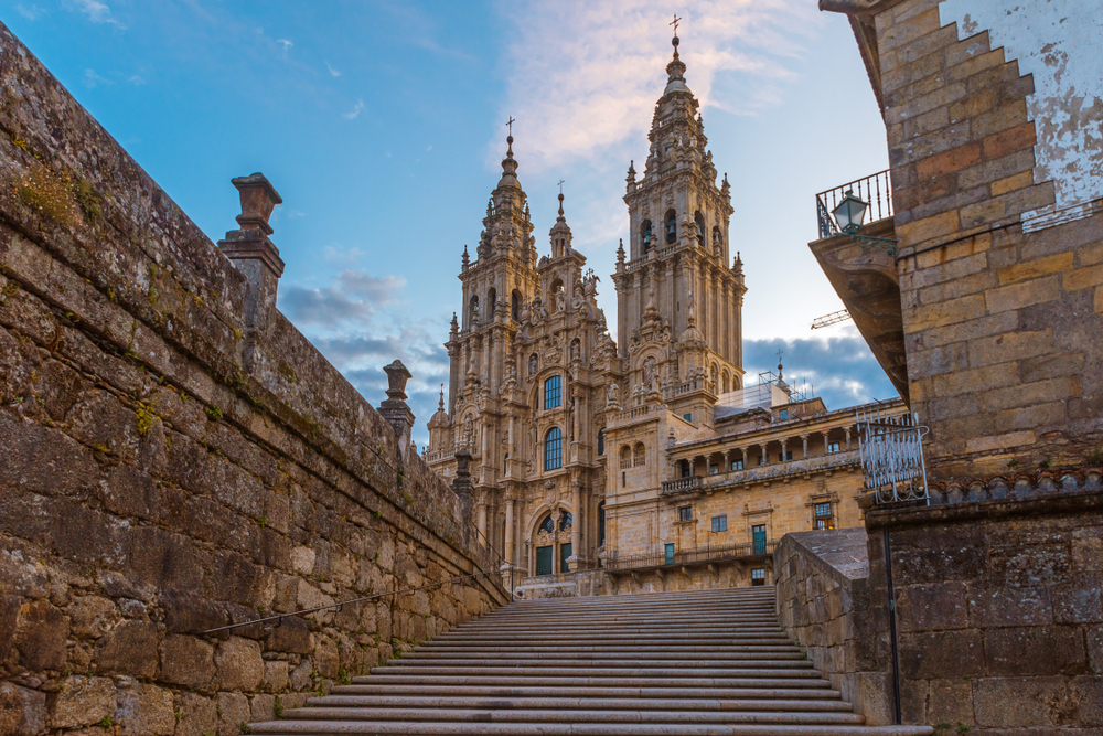 Filmes para viajar - Santiago de Compostela - Espanha | Crédito: Shutterstock