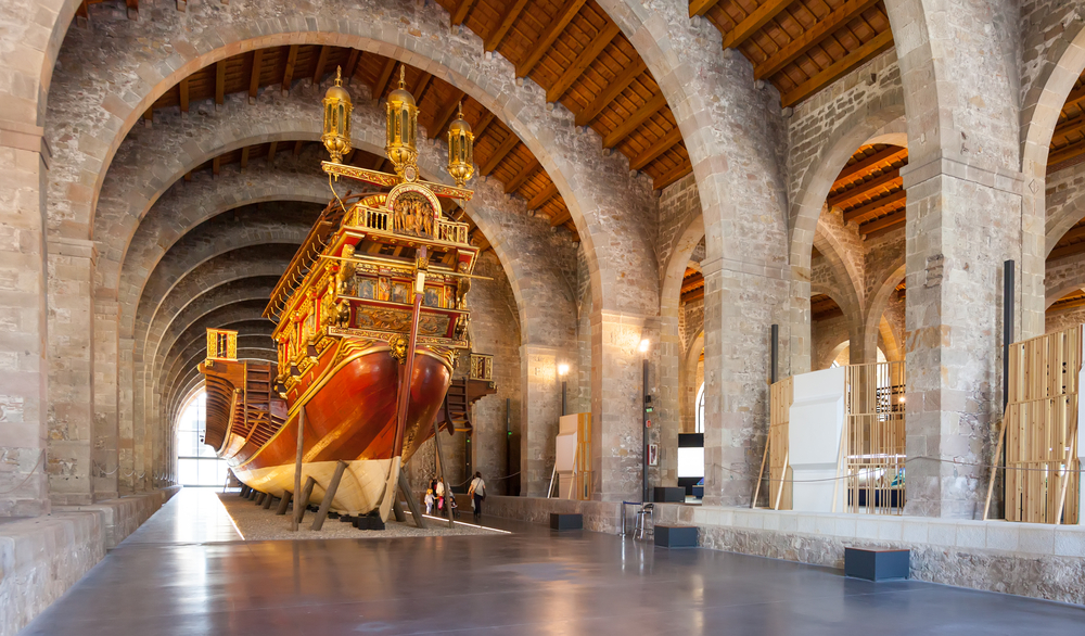 Museu Marítimo - Barcelona - Espanha | Crédito editorial: Iakov Filimonov/Shutterstock.com