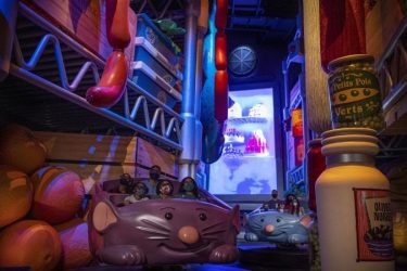 Remys Ratatouille Adventure no Epcot em Walt Disney World