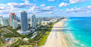 Dicas sobre Miami: anote aí uma dica de região nobre para se hospedar em Miami: South Beach | Crédito: Shutterstock