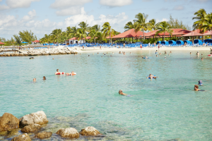 Ilhas privativas nas Bahamas: se liga no que te espera na Princess Cays, ilha privativa da Princess Cruises | Crédito: Divulgação