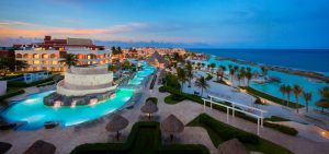 Hard Rock Hotel Riviera Maya Mexico Credito Divulgacao Hacienda Pool Family Beach Aerial 064 0314